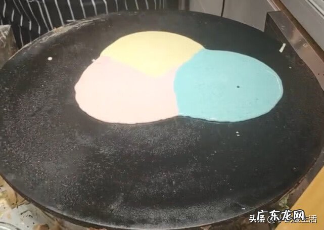 彩虹卷饼的做法 彩虹煎饼果子好吃嘛