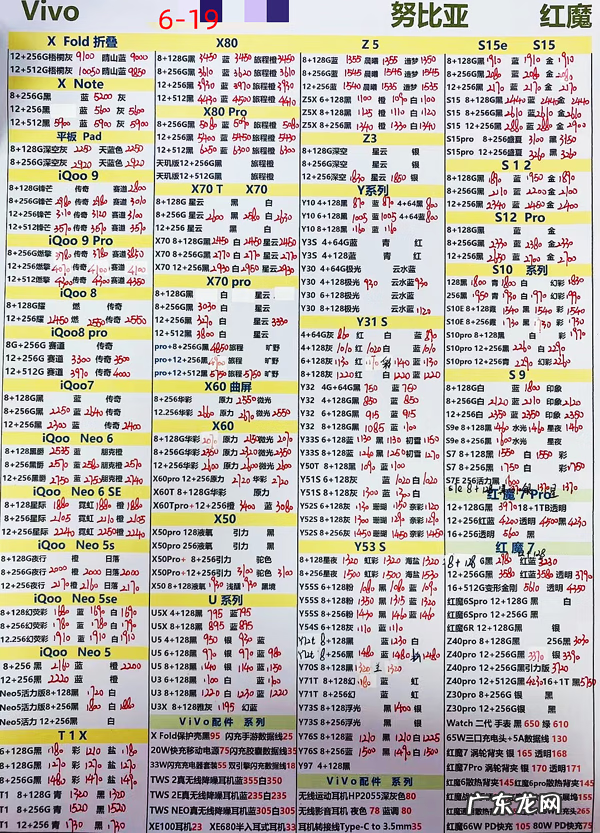 华强北报价单图片 华强北最新报价单
