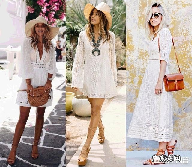 小白裙如何轻松穿出甜美的风格?