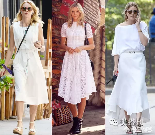 小白裙如何轻松穿出甜美的风格?