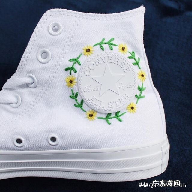 绣花针 绣鞋花样的针法步骤