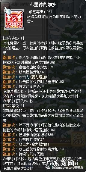 冒险岛双弩的v技能 冒险岛双弩技能详解