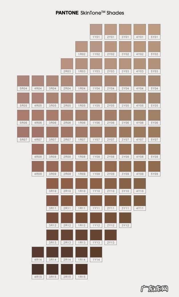 标准肤色卡图片 肤色测试