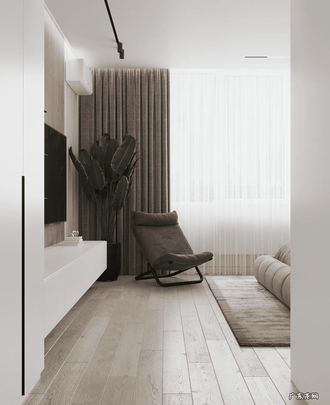 两居室户型平面图 两居室格局图