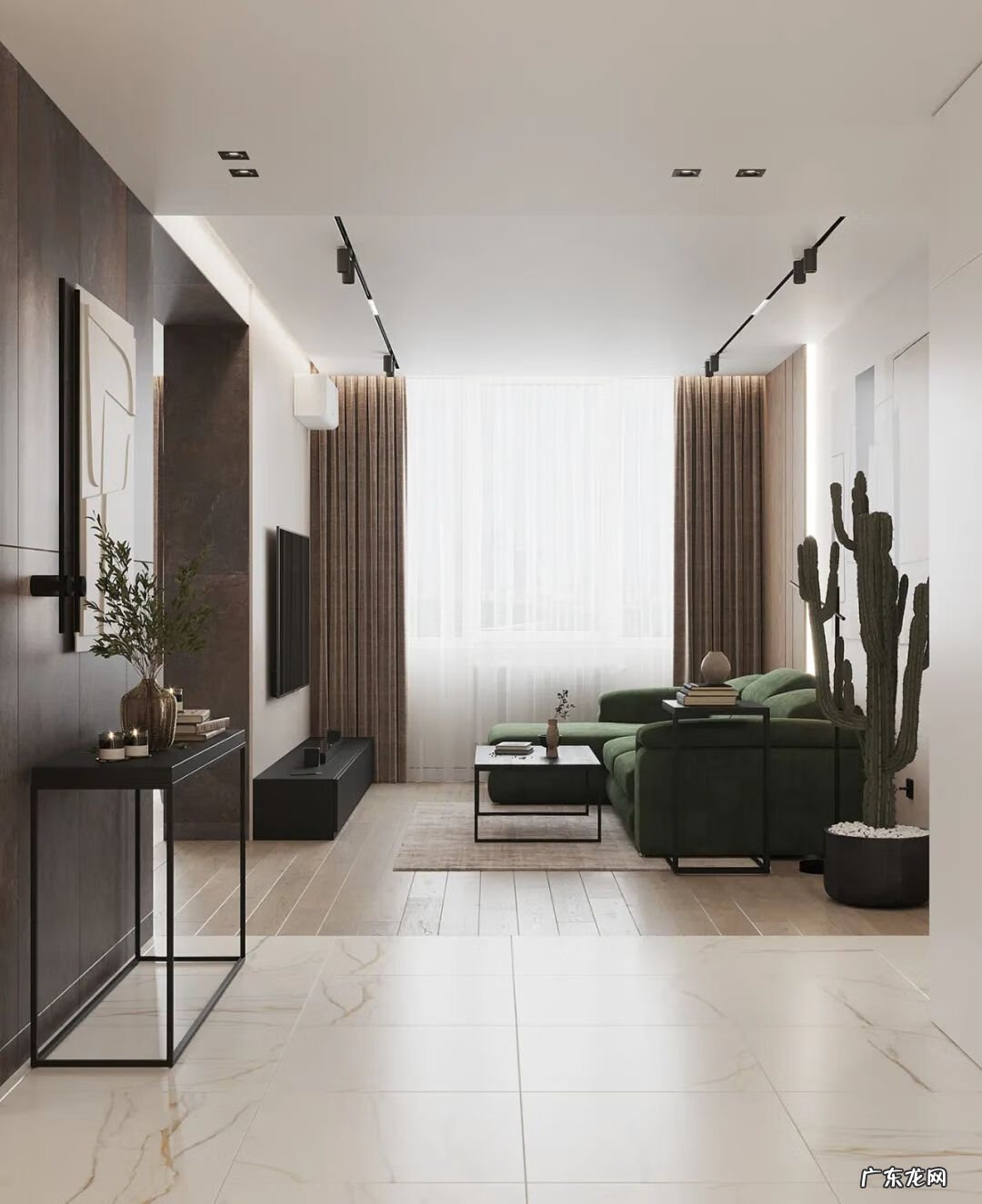 两居室户型平面图 两居室格局图