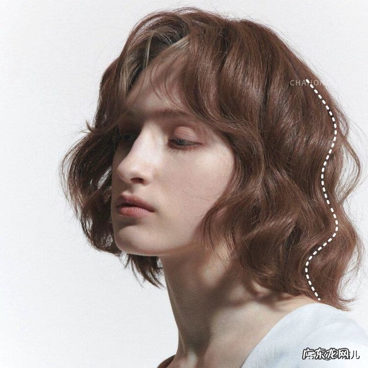 中短发水波纹 中短发烫发港风水波纹