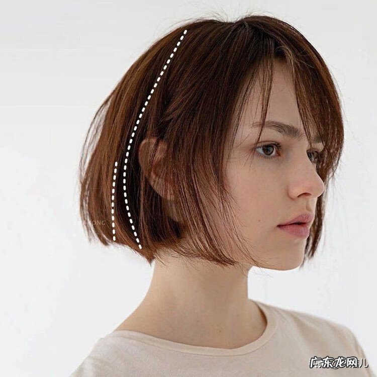 中短发水波纹 中短发烫发港风水波纹