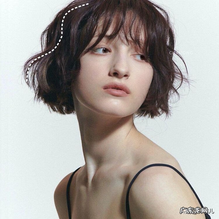 中短发水波纹 中短发烫发港风水波纹