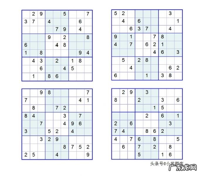 附九宫数独入门100题初级 九宫数独的方法