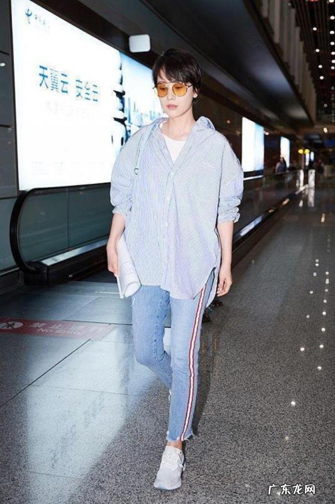 海清短发图片加生活照 海清短发干净清爽发型图片