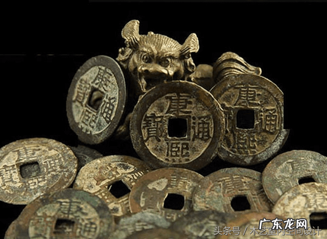 十二生肖八卦铜币图片 风水铜钱的图片