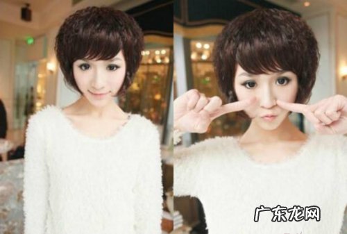 蛋蛋卷发短发发型图片,短蛋卷头发型图片欣赏