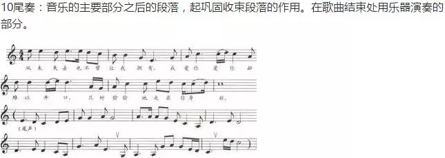 钢琴五线谱各种特殊符号大全图解 钢琴谱上的特殊符号及示范图