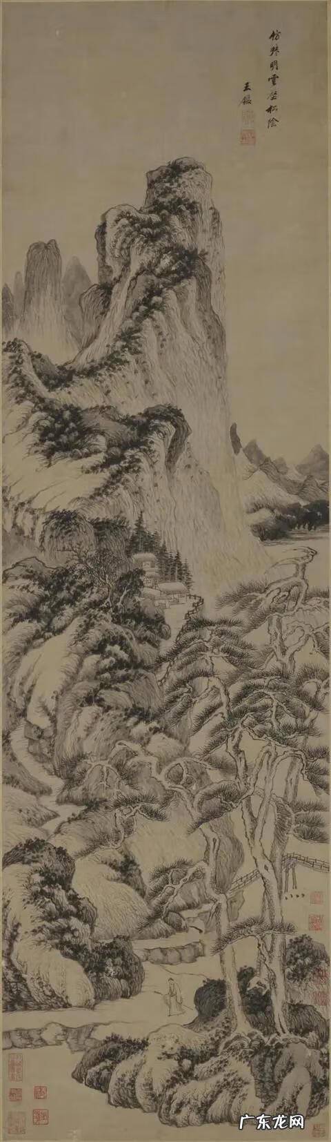 哪里可以找到高清的山水画图片 风水高清山水画大全