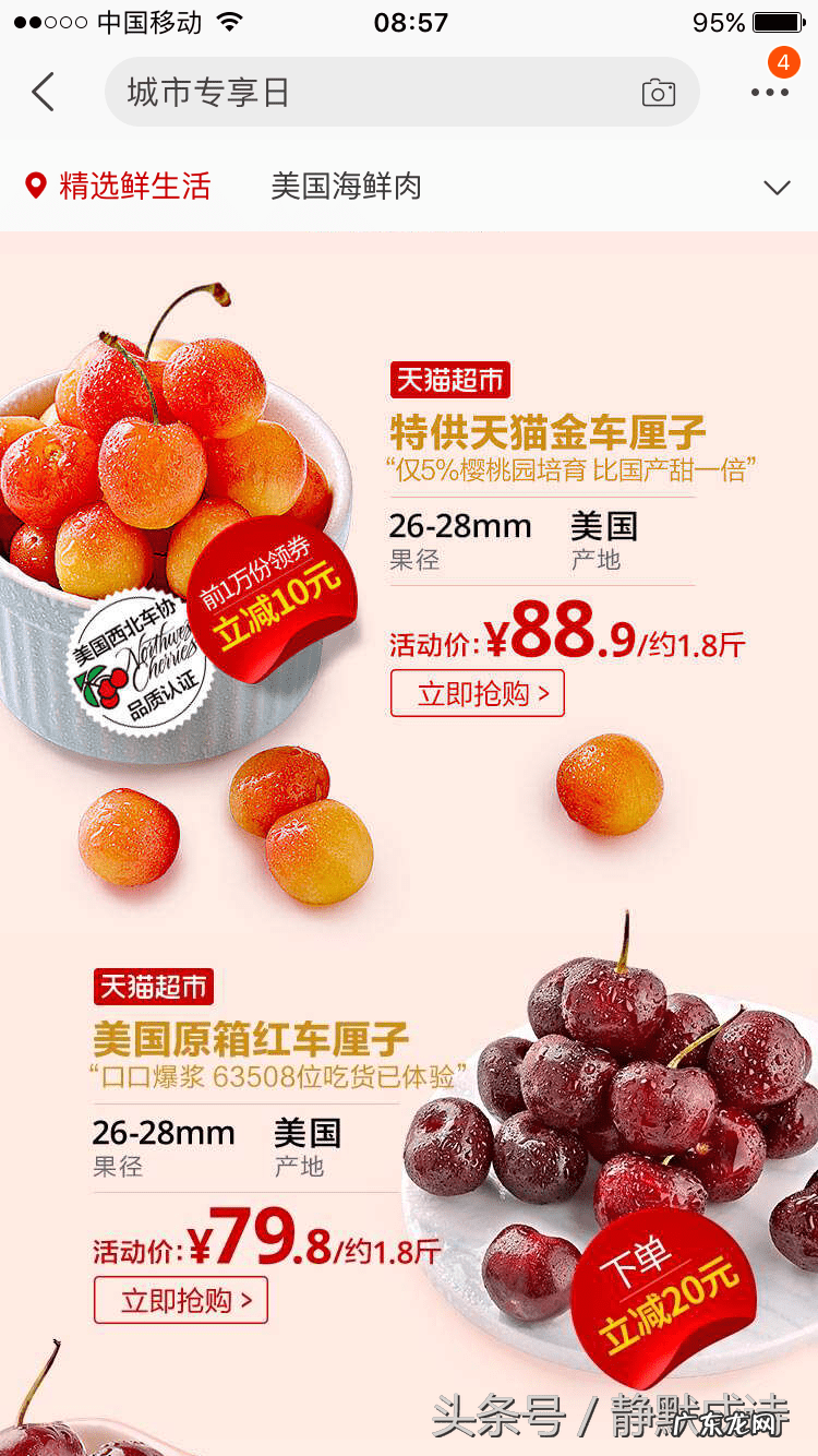 车厘子和大樱桃有啥区别 车厘子和樱桃的区别是啥