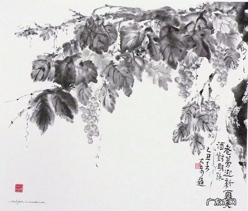 水墨画作品欣赏图片大全 山水风景水墨画