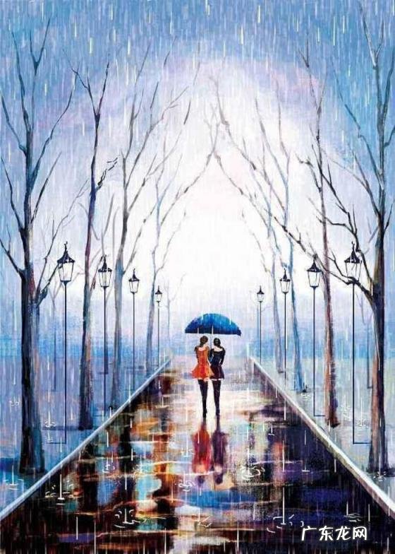 雨中女郎图片 万花筒 她画了一个雨中女郎英文