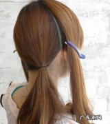 侧马尾发型简单扎法女，马尾辫发型扎法图解