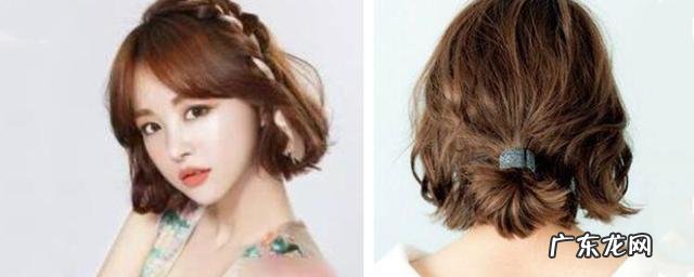 短发女孩扎头发的方法100种简单，短发女孩简单发型扎法