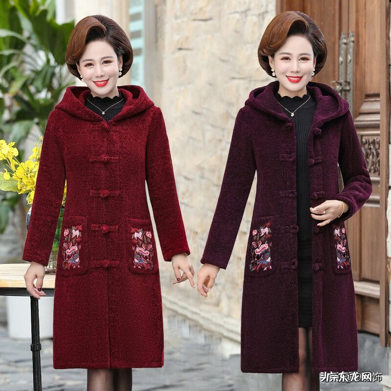 人造水貂绒是什么面料 复古民族风水貂绒外套