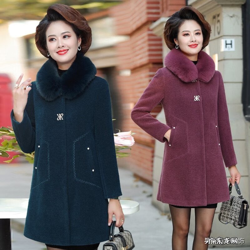 人造水貂绒是什么面料 复古民族风水貂绒外套