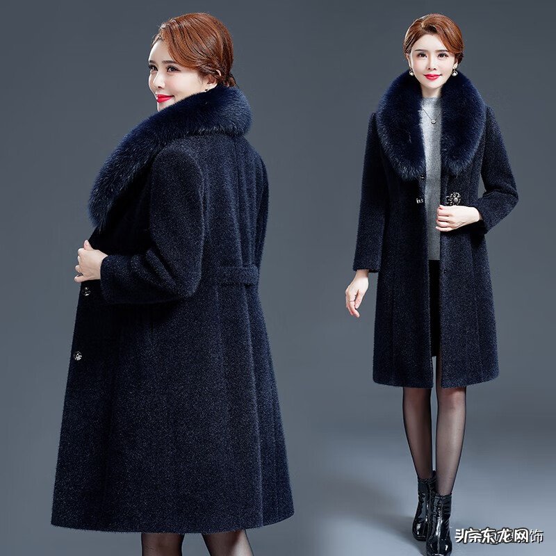 人造水貂绒是什么面料 复古民族风水貂绒外套