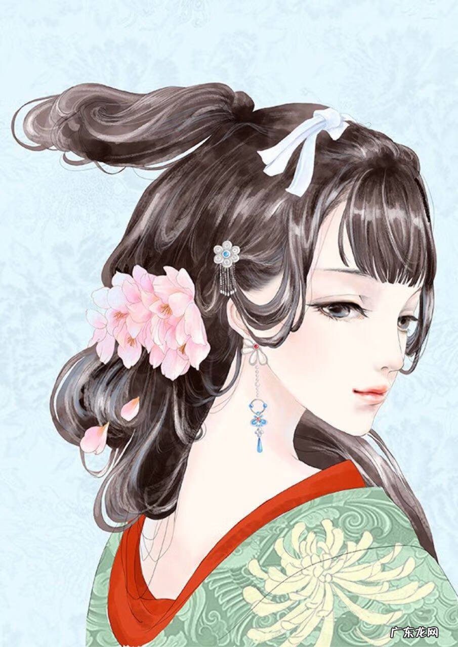 人物水粉画图片大全画 古风水粉画风景图片