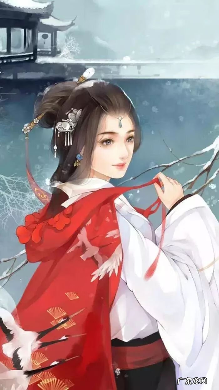 人物水粉画图片大全画 古风水粉画风景图片