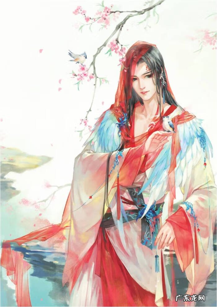 人物水粉画图片大全画 古风水粉画风景图片