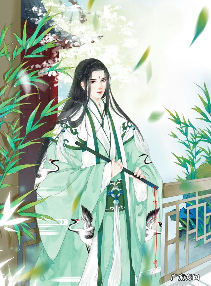 人物水粉画图片大全画 古风水粉画风景图片