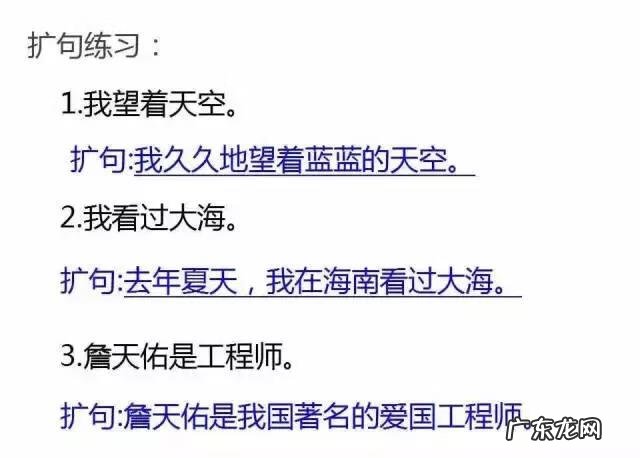 小学缩句大全100个 缩句专题训练