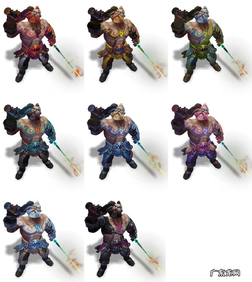 lol奥拉夫皮肤 奥拉夫皮肤大全