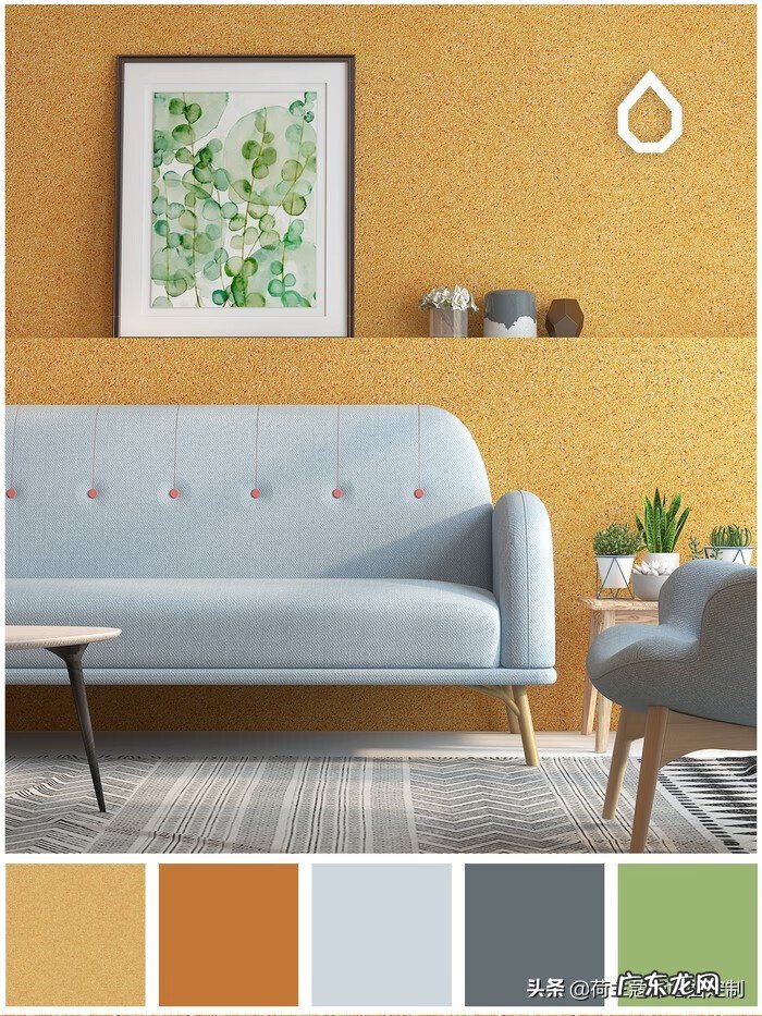 装修墙壁涂黄 装修时涂的黄色