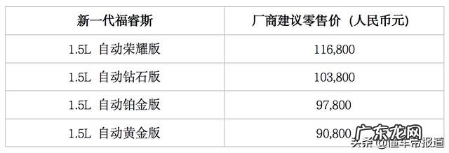 17款福特福睿斯配置参数 长安福特新福睿斯上市多少钱