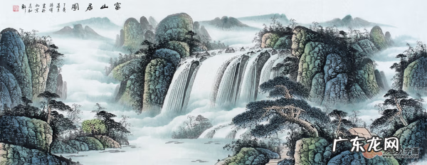 西安山水 西安富山风水画