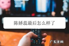 陈娇蕊个人资料，陈娇蕊怎么了