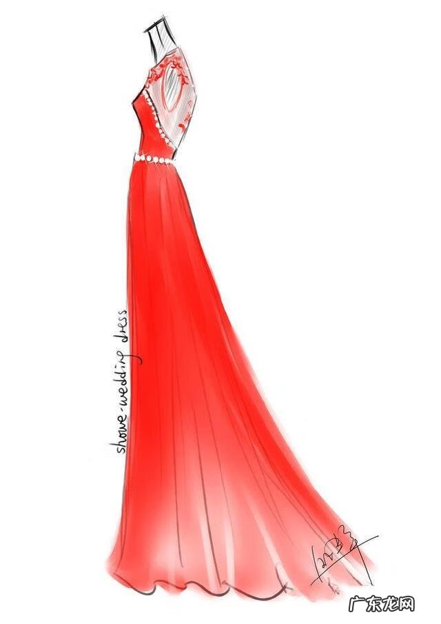 服装设计师草稿图 服装设计师手稿系列