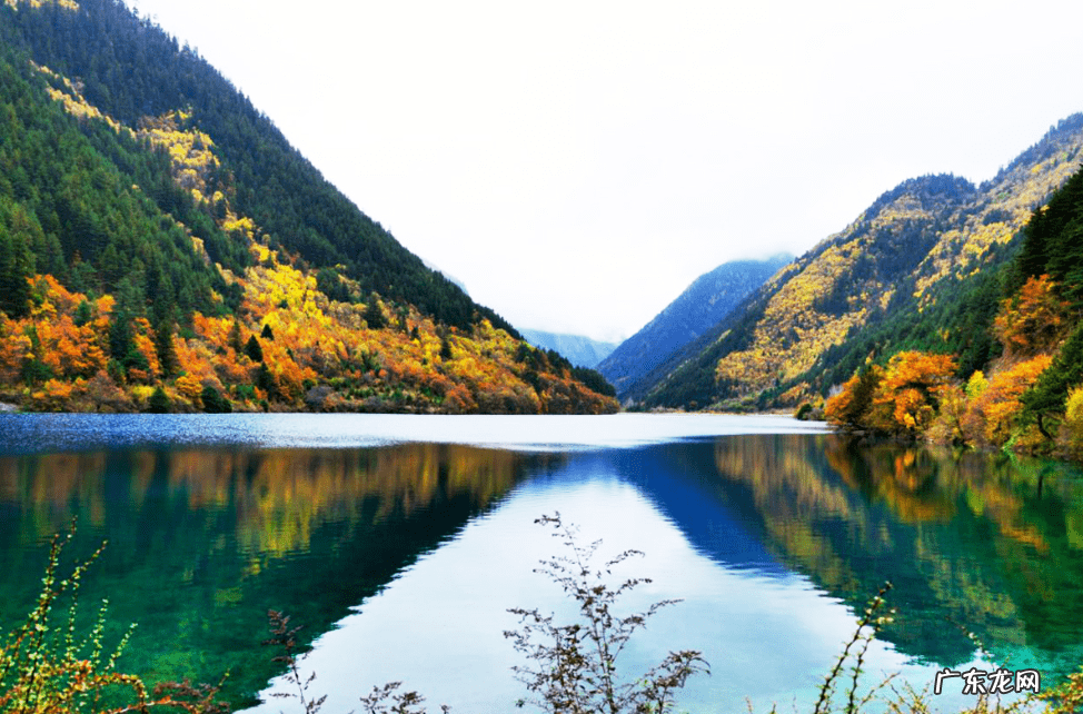 九寨沟景区图片大全 九寨沟地势特点图片