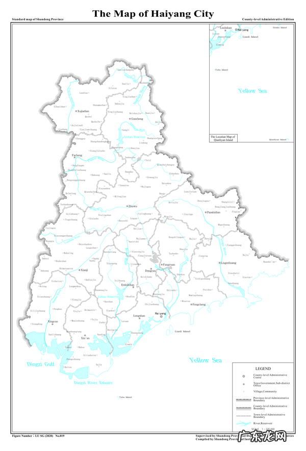 蓬莱旅游地图 蓬莱地图全图