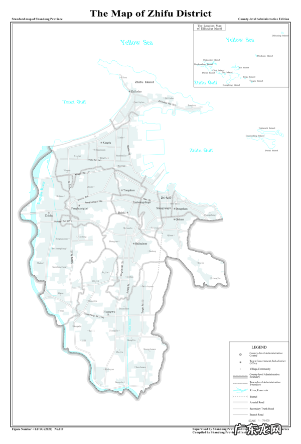 蓬莱旅游地图 蓬莱地图全图