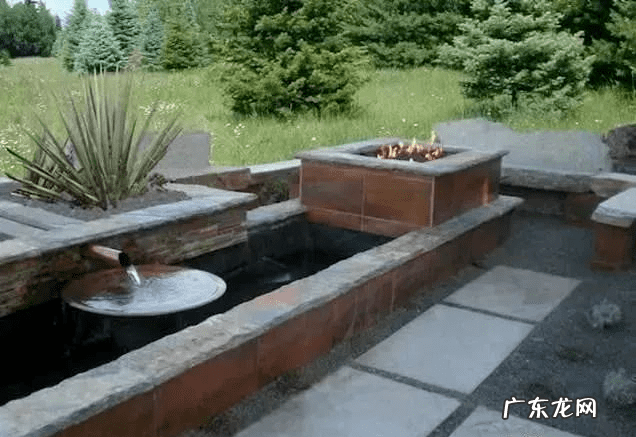 客家风水池 庭院风水池