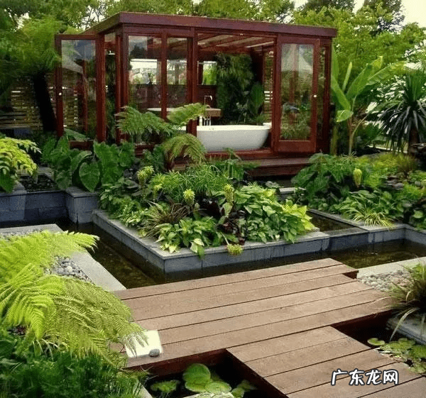 客家风水池 庭院风水池