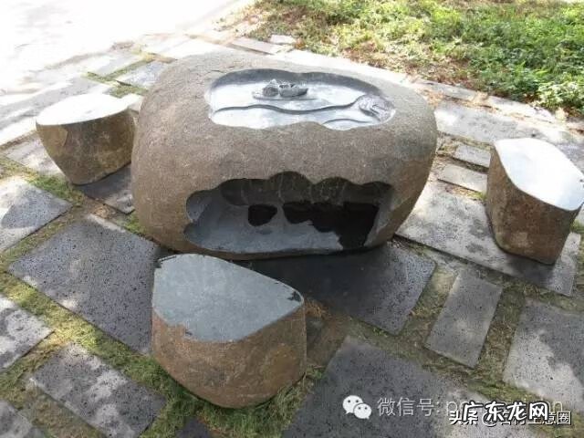 庭院石桌石凳的风水 石桌石凳在庭院摆放方位