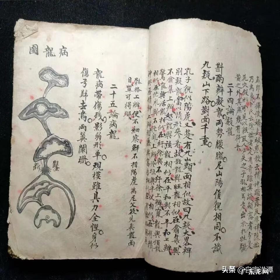 抄本是什么 清代风水手抄本