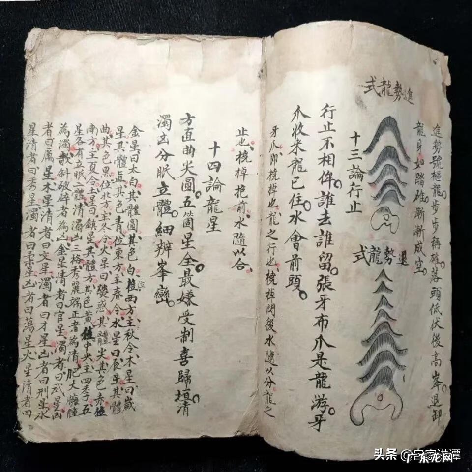 抄本是什么 清代风水手抄本