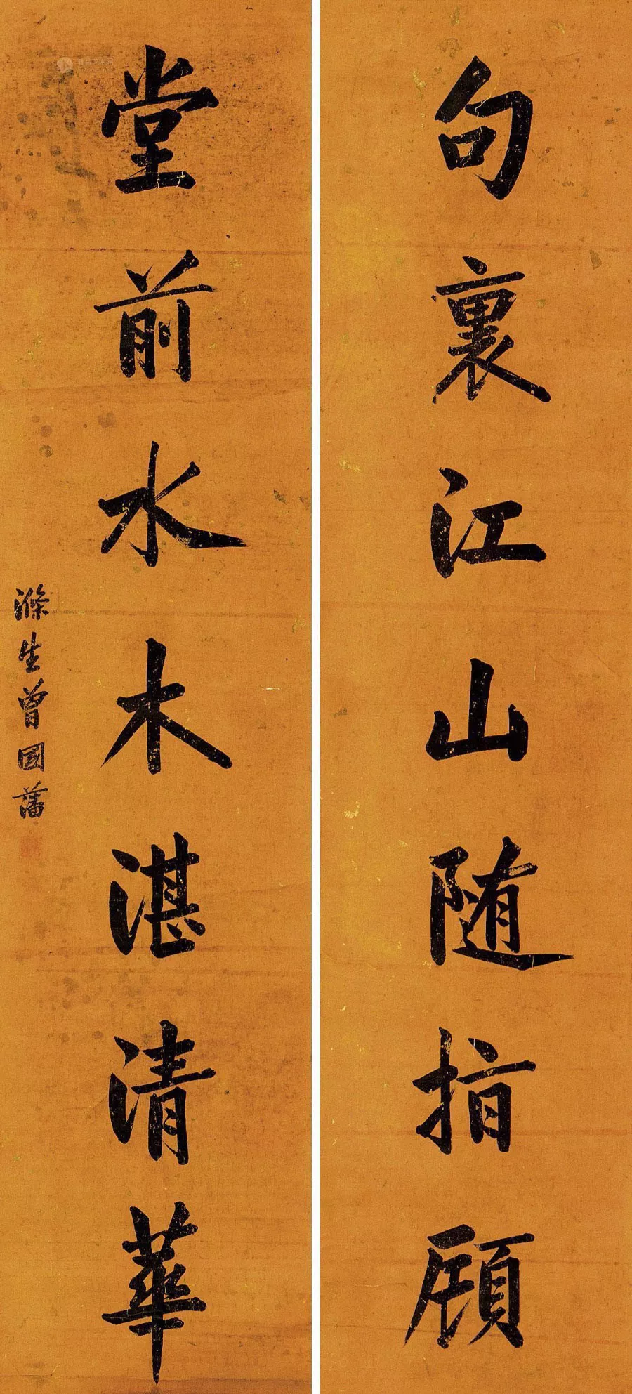 家里大门对联大全图片 风水大门对联