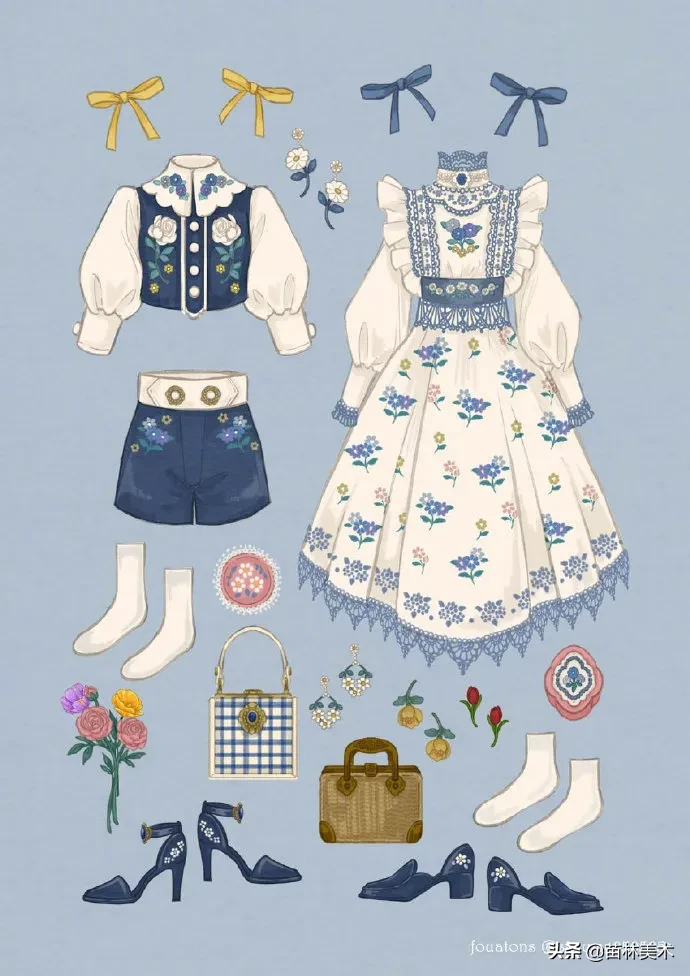 欧洲宫廷服装 宫廷装图片