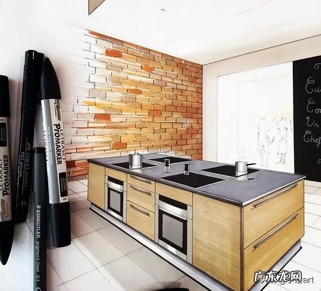 马克笔手绘图片 马克笔手绘教程简单