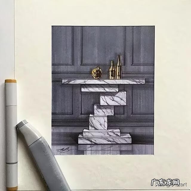 马克笔手绘图片 马克笔手绘教程简单