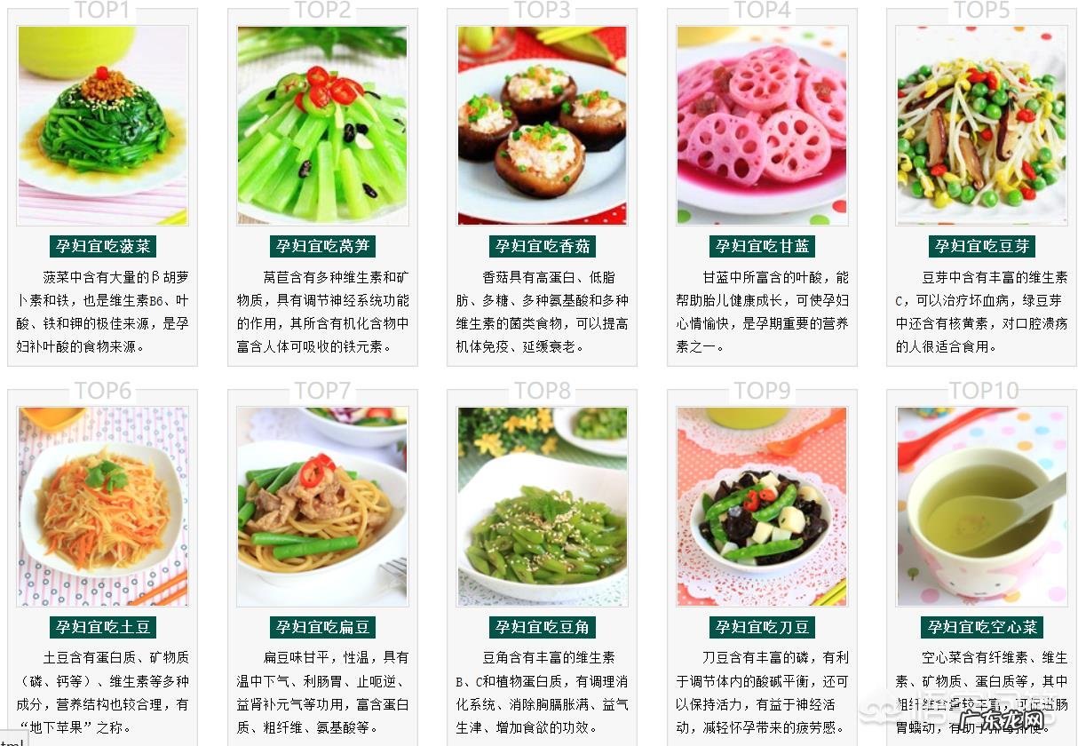 怀孕什么水果不能吃以及什么菜不能吃?